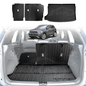 Boot Liner / Back Seats Protector for Volkswagen T-Cross 2019-Onwards
