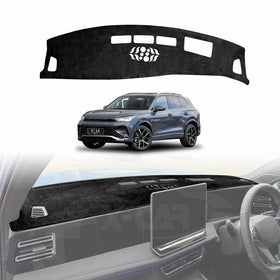 Dash Mat for Volkswagen VW Tiguan CT Series With HUD 2025-Onwards Non-Slip Microfiber Pad Cover