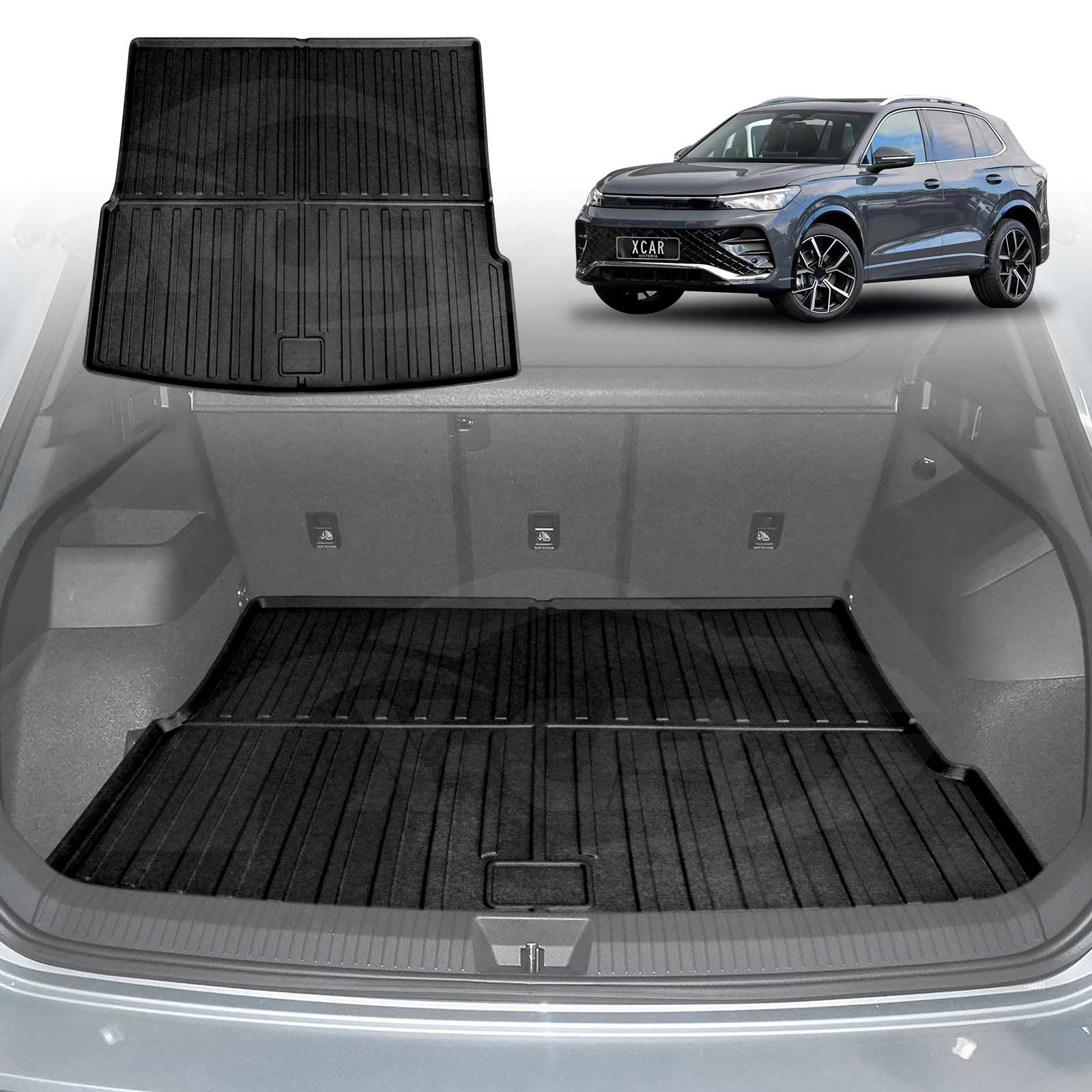 Boot Liner for Volkswagen VW Tiguan CT Series 2025-Onwards All Weather Cargo Mat
