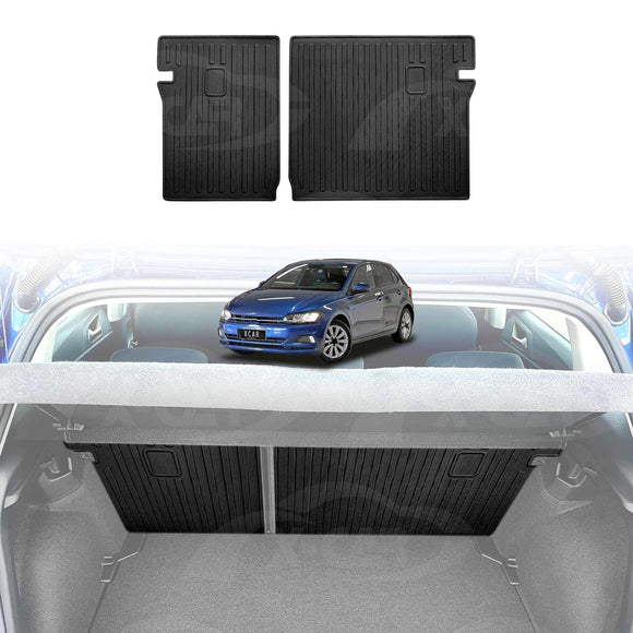 Boot Liner/ Back Seat Protector for Volkswagen Polo MK6 Hatch 2018-Onwards Cargo Mat
