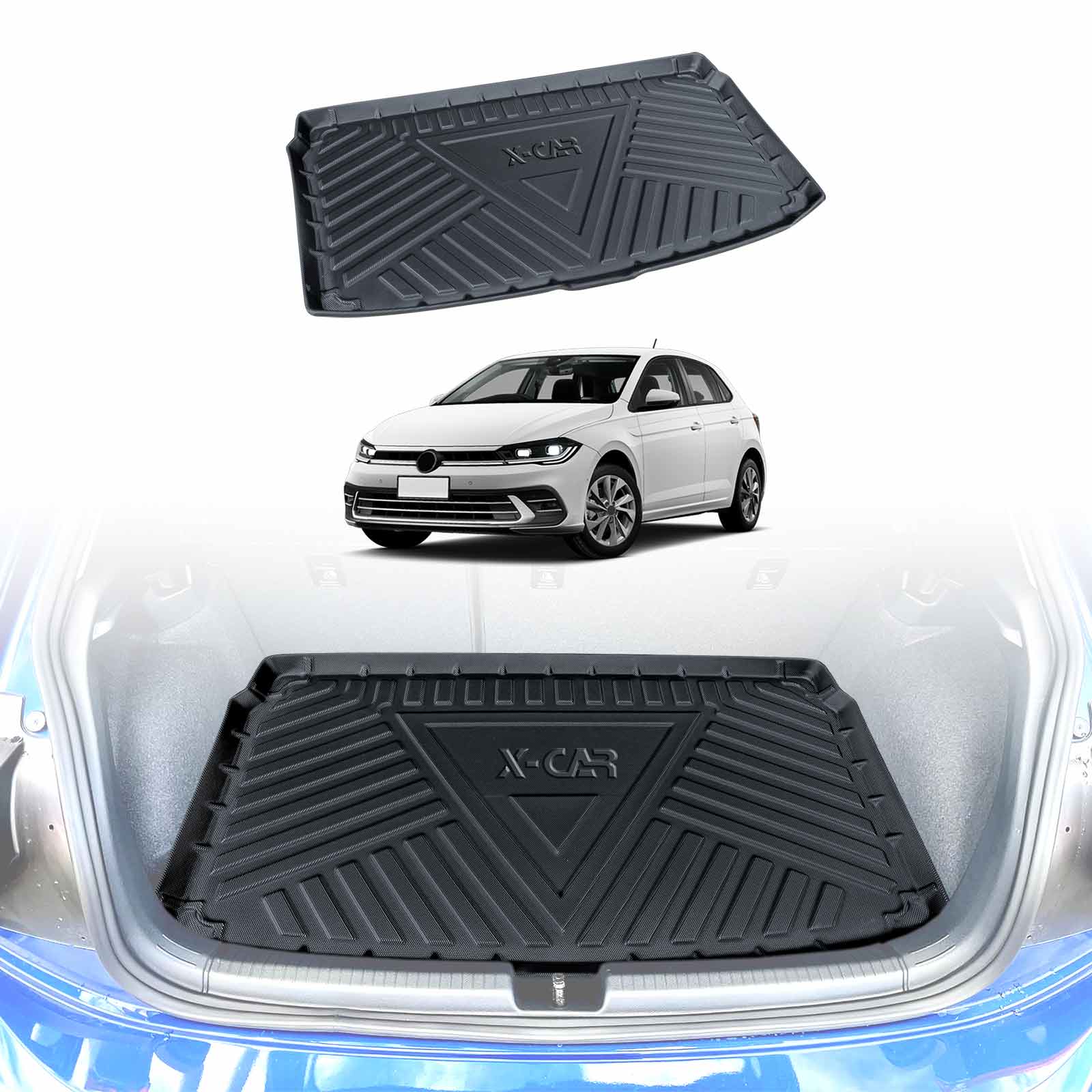 Boot Liner for Volkswagen Polo MK6 Hatch 2018-2025 Cargo Mat