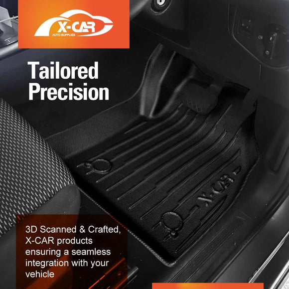 3D Floor Mats for Volkswagen Polo MK6 Hatch 2018-Onwards All-Weather Liners