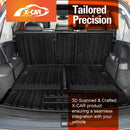 Boot Liner/ Back Seat Protector for Volkswagen Tiguan Allspace 7-Seater 2018-2024-4