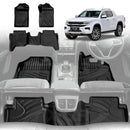 Floor Mats for Volkswagen Amarok NF Series 2023-Onwards Dual Cab All-Weather Car Liners-1