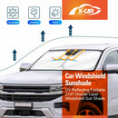 WindScreen Sun Shade for Volkswagen Amarok NF Series 2023-Onwards Dual Cab WindShield Blind-7