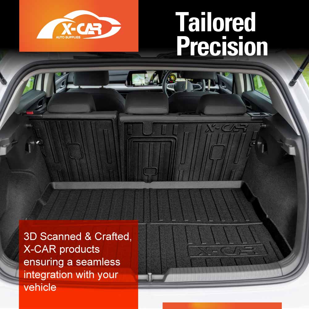 Boot Liner / Back Seat Protector for Volkswagen Golf Hatch MK7 MK7.5 MK8 2013-Onwards - 0