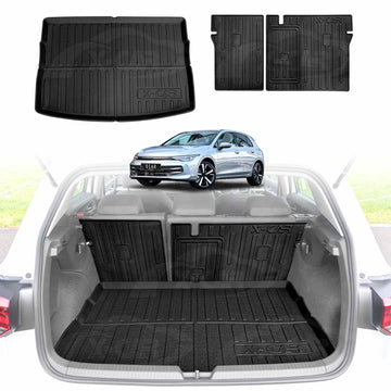 Boot Liner / Back Seat Protector for Volkswagen Golf Hatch MK7 MK7.5 MK8 2013-Onwards