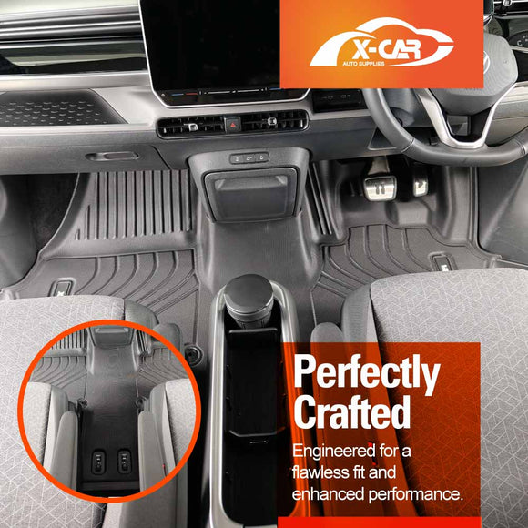 Front Row Floor Mat for Volkswagen ID. Buzz 2025-Onwards All-Weather Car Liners
