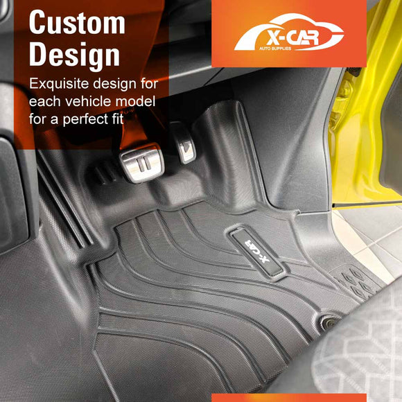 Front Row Floor Mat for Volkswagen ID. Buzz 2025-Onwards All-Weather Car Liners