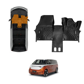 Front Row Floor Mat for Volkswagen ID. Buzz 2025-Onwards All-Weather Car Liners