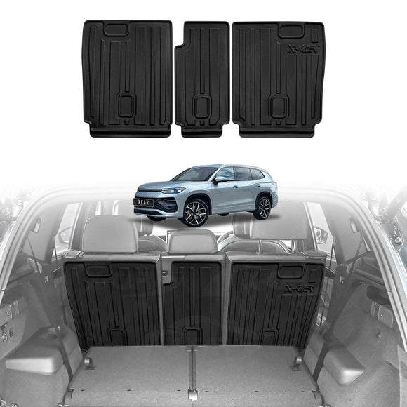 Boot Liners Back Seat Protector for Volkswagen Tayron 7 Seater 2025-Onwards Cargo Trunk Mat