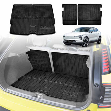 Boot Liner/ Back Seat Protector for Volvo EX30 2024-Onwards Cargo Trunk Mat Luggage Tray