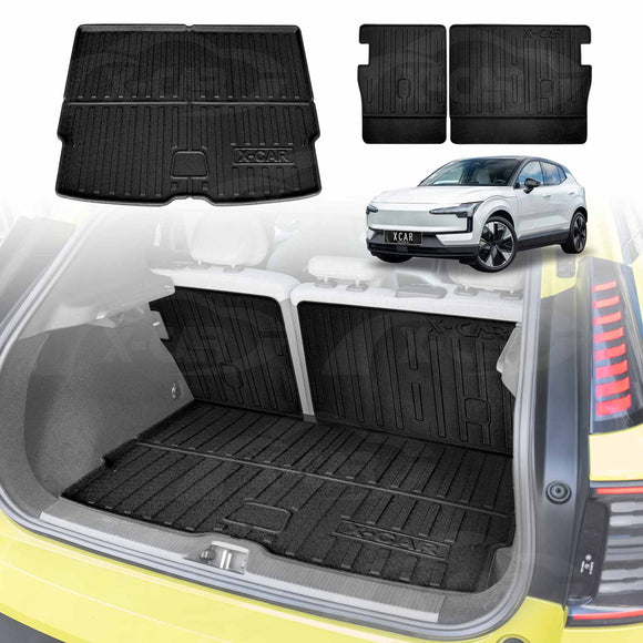 Boot Liner/ Back Seat Protector for Volvo EX30 2024-Onwards Cargo Trunk Mat Luggage Tray