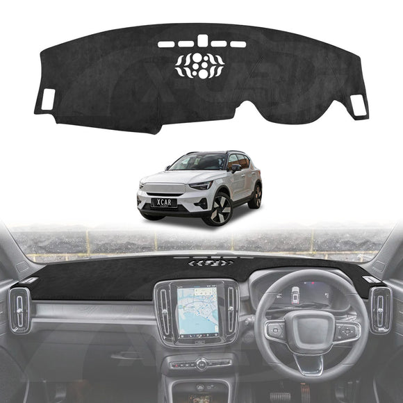 Dash Mat for Volvo C40 EX40 2022-Onwards Non-Slip Microfiber Pad Cover Interior Accessories