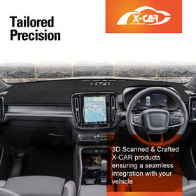 Dash Mat for Volvo XC40 2018-Onwards Non-HUD Non-Slip Microfiber Pad Cover Interior Accessories - 0