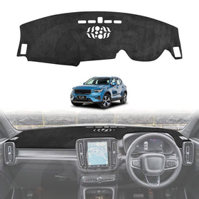 Dash Mat for Volvo XC40 2018-Onwards Non-HUD Non-Slip Microfiber Pad Cover Interior Accessories