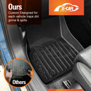 3D Floor Mats for Volvo XC40 2018-Onwards All-Weather Car Liners-3