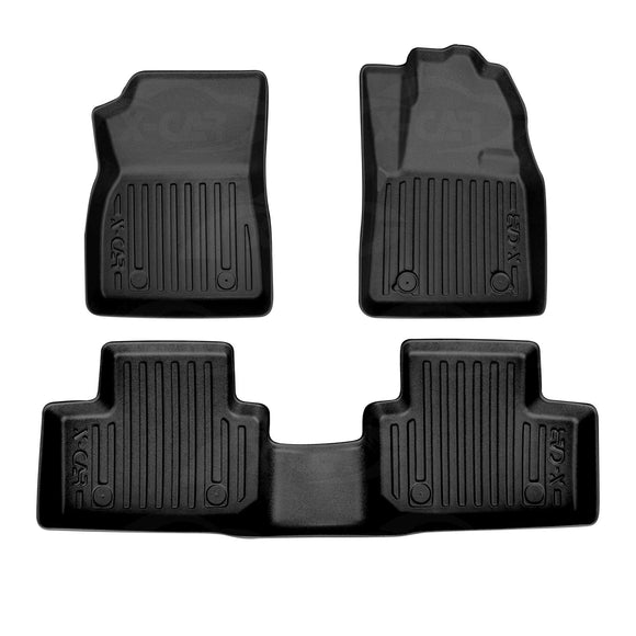 3D Floor Mats for Volvo XC40 2018-Onwards All-Weather Car Liners