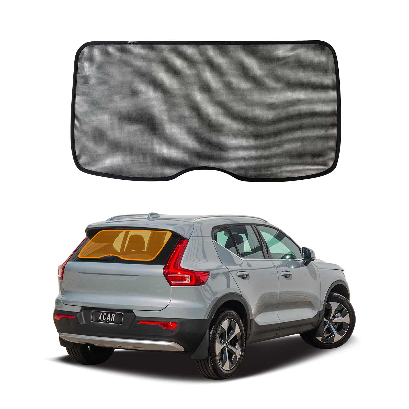 Autozonwering carshades 4-delig Volvo XC40 2018