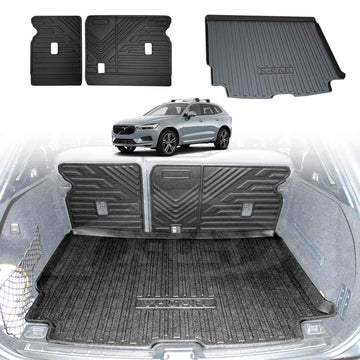 Boot Liner / Back Seats Protector for Volvo XC60 2017-Onwards