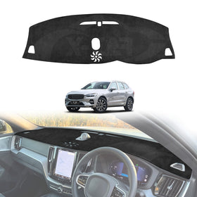 Dash Mat for Volvo XC60 XC 60 2017-Onwards Non-HUD Non-Slip Microfiber Pad Cover Interior Accessories