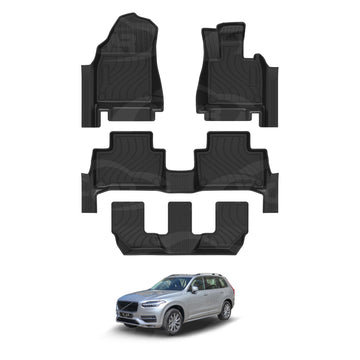 [Pre-order] 3D Floor Mats for Volvo XC90 2015-Onwards All-Weather Car Liners