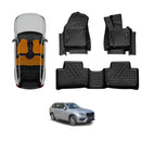 3D Floor Mats for Volvo XC90 2015-Onwards All-Weather Car Liners-11