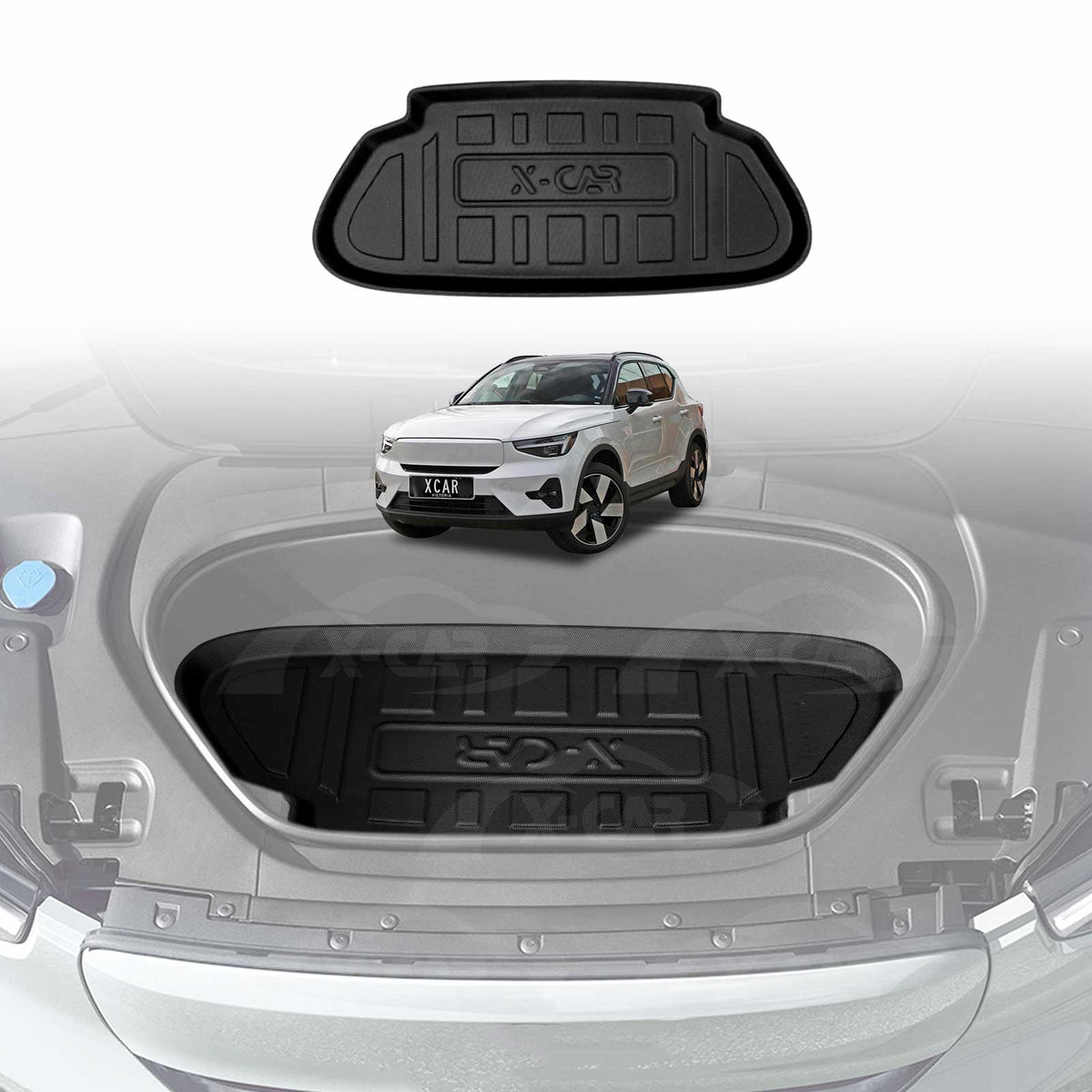 Boot Liner/Back Seat Protector for Volvo C40 2022-Onwards Cargo Trunk ...