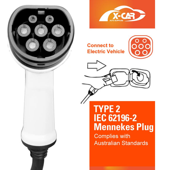 EV Power Charging Cable Type 2 to Type 2 5M 32A Polestar