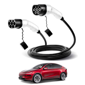Tesla Model Y L 6-Seat EV Power Charging Cable Type 2 to Type 2 5M 32A