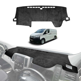 Dash Mat for Toyota HiAce Van 2019-Onwards Non-Slip Microfiber Pad Cover