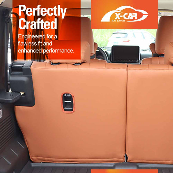 Seat Covers for Suzuki Jimny XL 5-Door 2023-Onwards Premium Vintage PU Leather