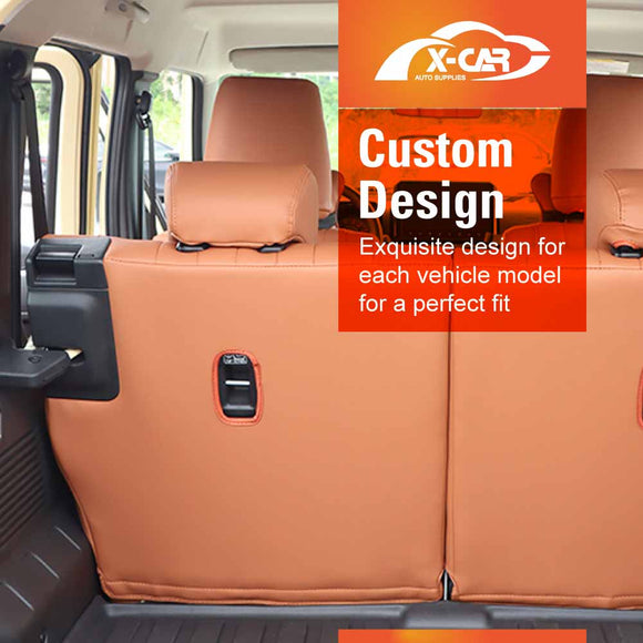 Seat Covers for Suzuki Jimny XL 5-Door 2023-Onwards Premium Vintage PU Leather