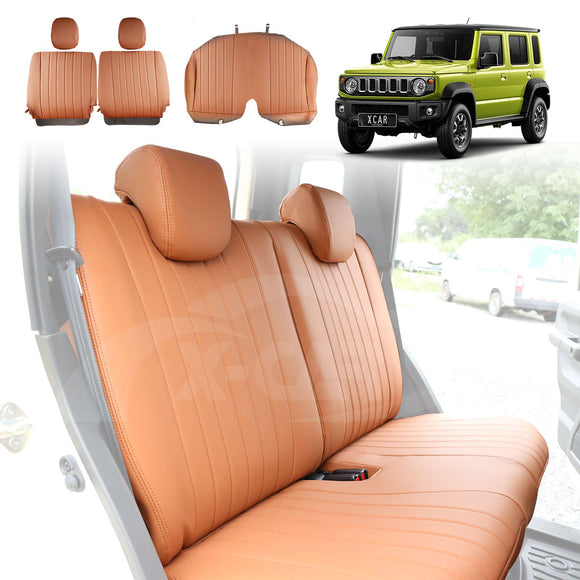 Seat Covers for Suzuki Jimny XL 5-Door 2023-Onwards Premium Vintage PU Leather