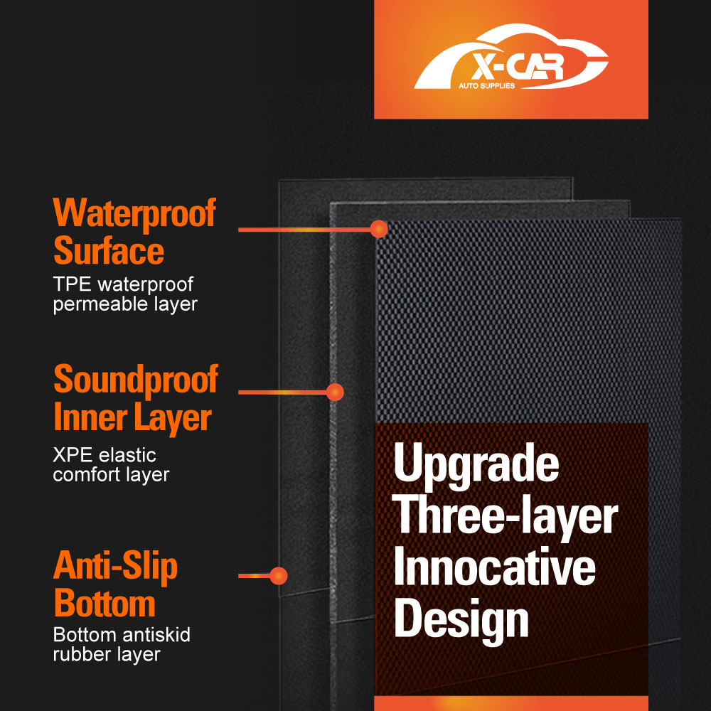 3D Floor Mats for BYD Seal 2023-2025 All-Weather Liners