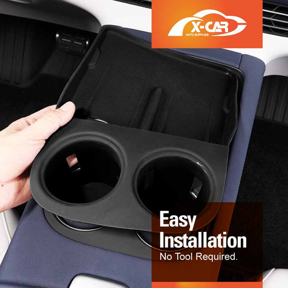 Centre Console Organizer Tray for Xpeng G6 2024-Onwards Armrest Storage Box Cup Holder
