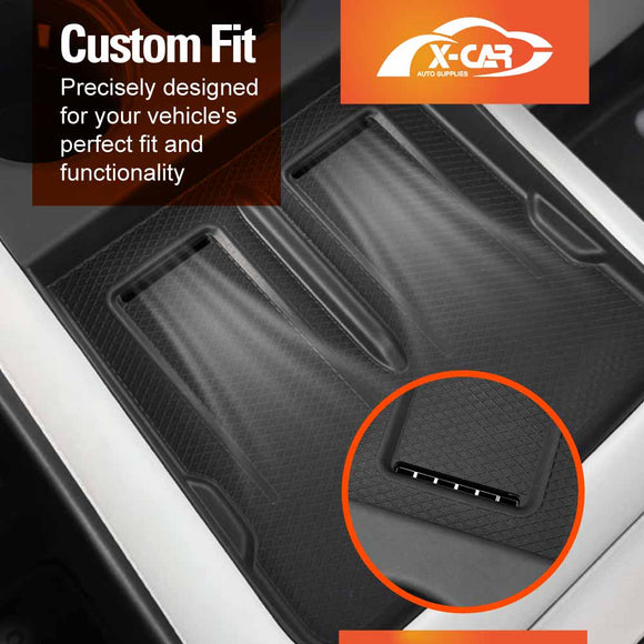 Centre Console Organizer Tray for Xpeng G6 2024-Onwards Armrest Storage Box Cup Holder