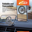 Foldable Magnetic MagSafe Phone Holder for iPhone and Android Adjustable Dashboard & Windshield Mount with Alloy Construction-2