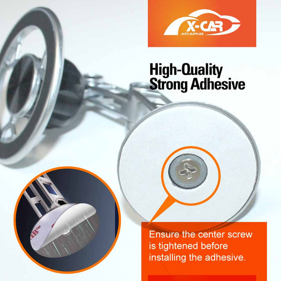 Foldable Magnetic MagSafe Phone Holder for iPhone and Android Adjustable Dashboard & Windshield Mount with Alloy Construction