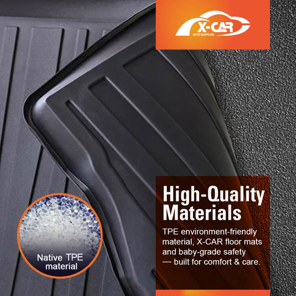 Boot Liner/ Back Seat Protector for Kia K4 Hatch 2024-Onwards All Weather Cargo Mat