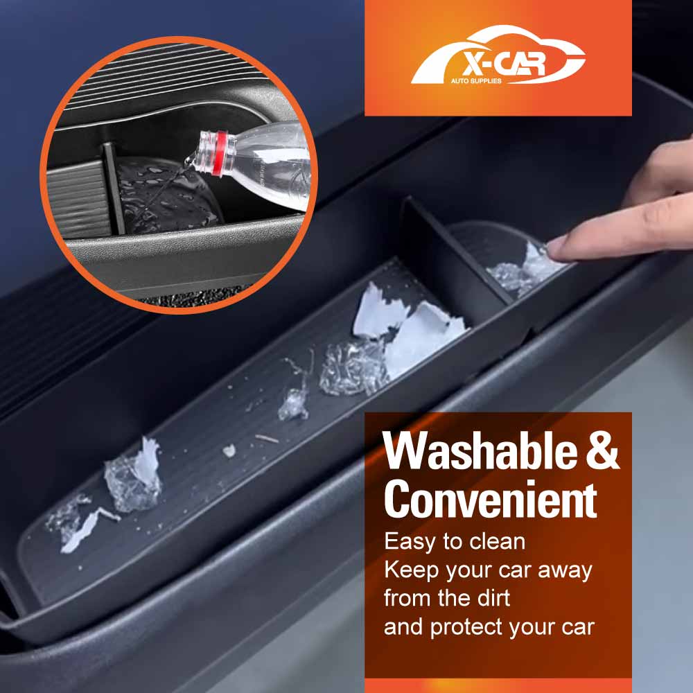 Door Handle & Side Storage Box Tray for Xpeng G6 2024-Onwards Pocket Organizer