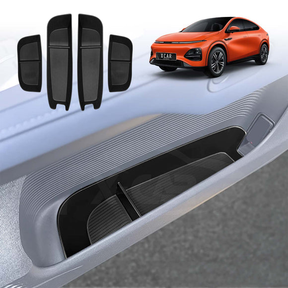 Door Handle & Side Storage Box Tray for Xpeng G6 2024-Onwards Pocket Organizer