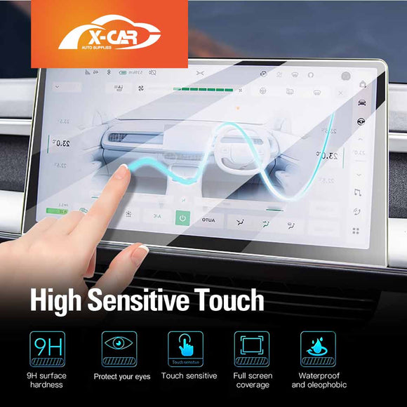 Xpeng G6 2024-Onwards Tempered Glass Dash Screen Center Console Screen Protector