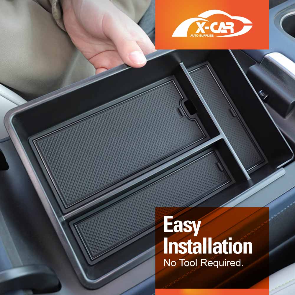 Centre Console Organizer Tray for Xpeng G6 2024-Onwards Armrest Storage Box Cup Holder