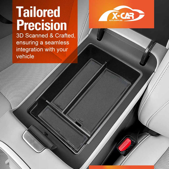 Centre Console Organizer Tray for Xpeng G6 2024-Onwards Armrest Storage Box Cup Holder