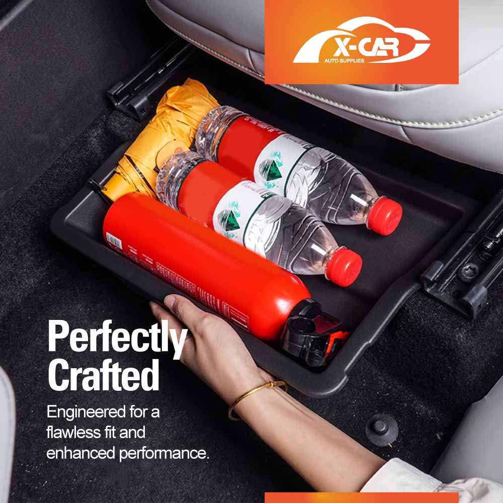 Car Under Seat Storage Box for Xpeng G6 2024-Onwards Front Seats Organizer Tray