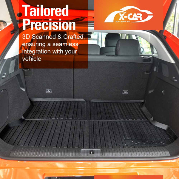 Boot Liner / Back Seat Protector for XPeng G6 2024-2025 Trunk Cargo Mat Luggage Tray