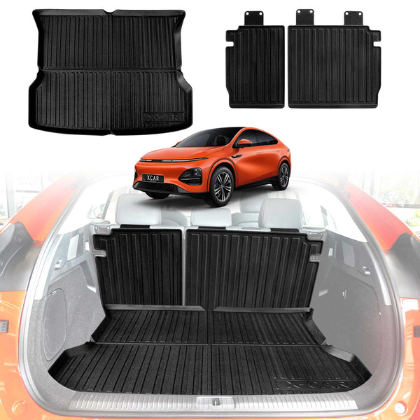 Boot Liner / Back Seat Protector for XPeng G6 2024-2025 Trunk Cargo Mat Luggage Tray