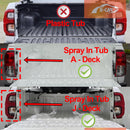 Tub Liner for Toyota Hilux Dual Cab 2016-2025 Heavy Duty Cargo Trunk Mat Luggage Tray-2