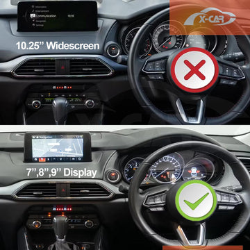 Dash Mat for Mazda CX-9 CX9 With HUD 2016-Onwards Non-Slip Microfiber Pad Cover Interior Accessories - 0